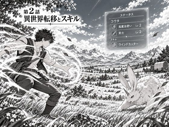 【第2話】社畜だけど転移先の異世界で【ジョブ設定スキル】を駆使して世界滅亡の危機に立ち向かう 〜【最強ハーレム】を築くまで、俺は止まらねぇからよぉ！〜